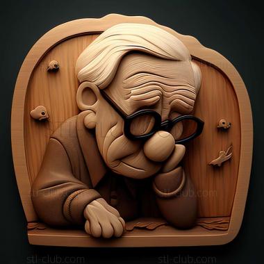 3D model Charles Schulz (STL)